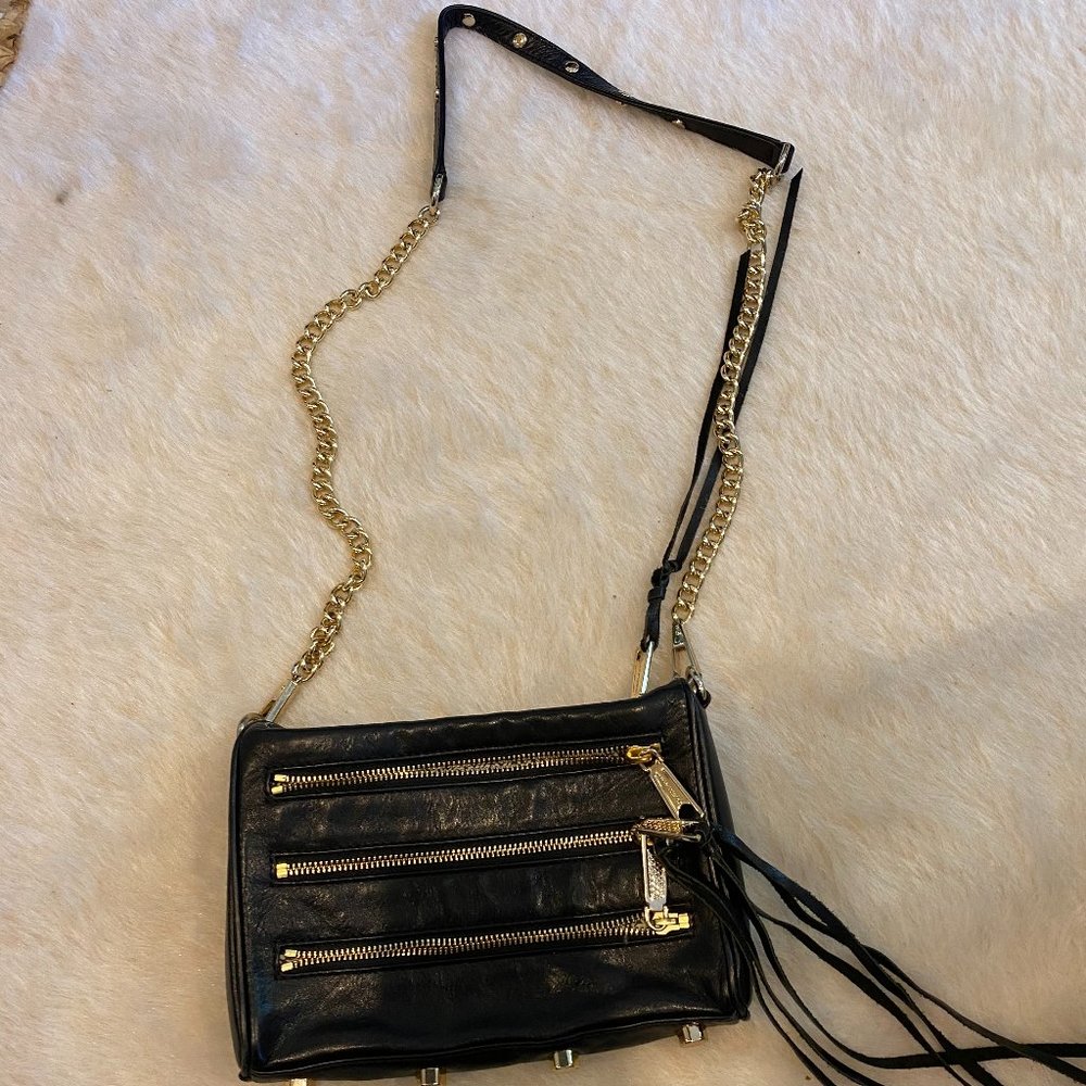 rebecca minkoff- M.A.C. crossbody in black